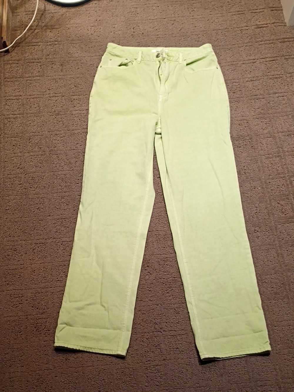 PacSun Light Lime Green Pants